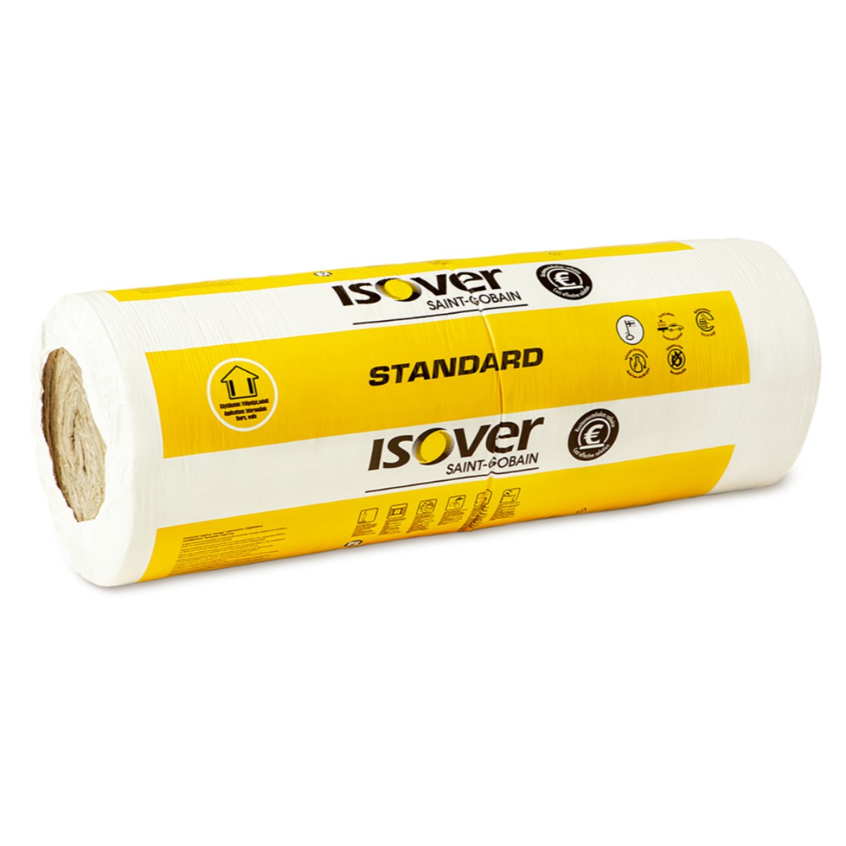 Isover Standard Roll 42 (KT42) minerālvate ruļļos 50x1220x7000mm, 17,08m2